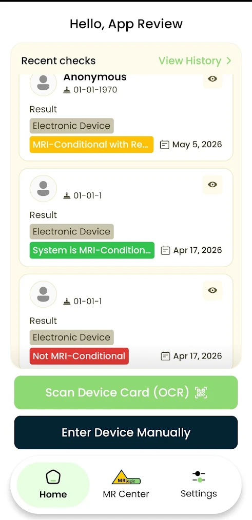 Instant Dashboard View