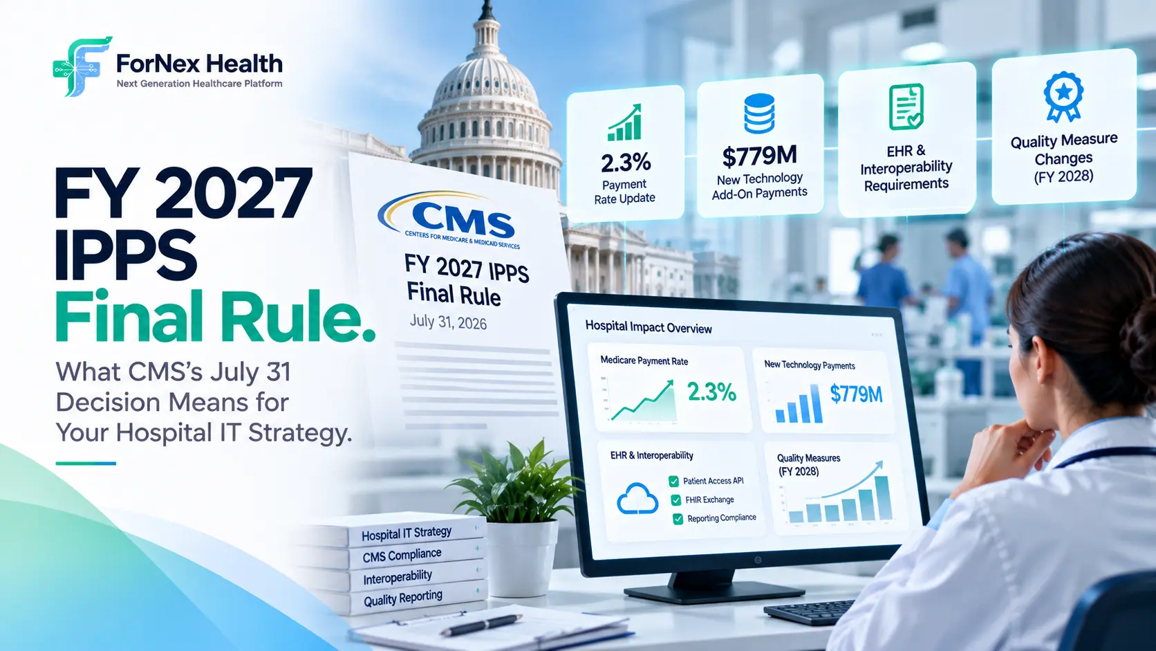 FY 2027 IPPS Final Rule and its impact on hospital IT strategy